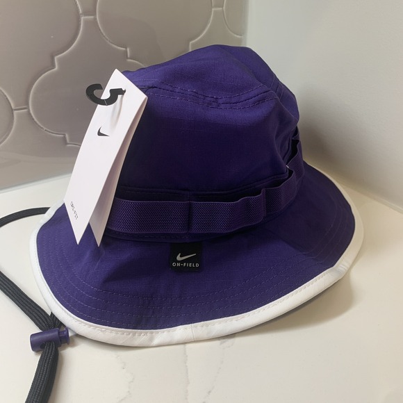 Nike Dri-FIT Apex TCU Horned Frogs Boonie Bucket Purple Hat Adult Size Medium - Picture 4 of 7